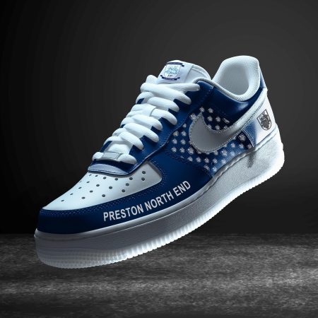 Preston North End EPL Air Low-Top Sneakers Shoes For Men And Women