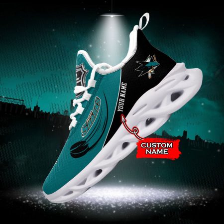 San Jose Sharks NHL Max Soul Shoes Sneakers For Men And Women