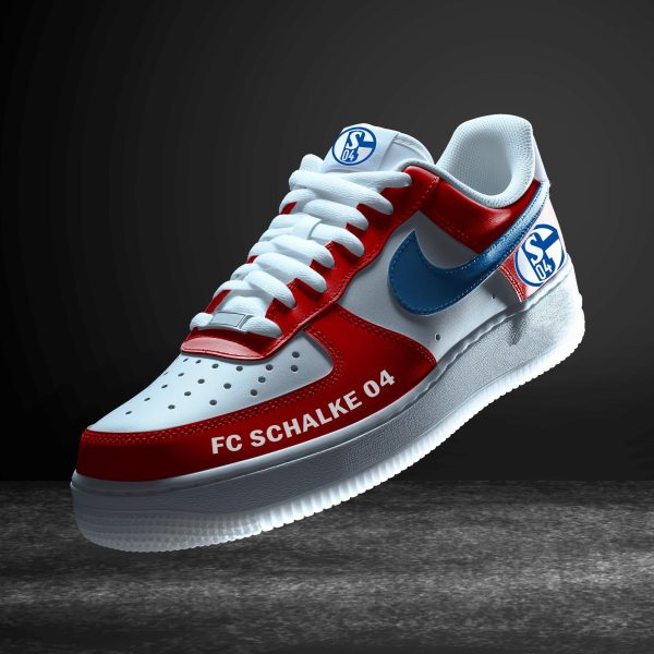Schalke 04 Bundesliga Air Low-Top Sneakers Shoes For Men And Women