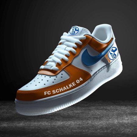 Schalke 04 Bundesliga Air Low-Top Sneakers Shoes For Men And Women