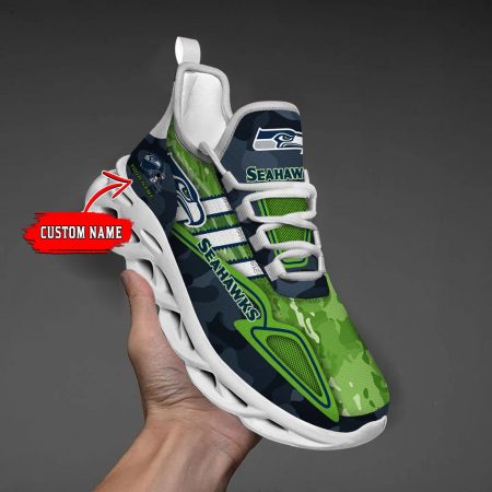 Seattle Seahawks Max Soul Shoes Sneakers For Men And Women