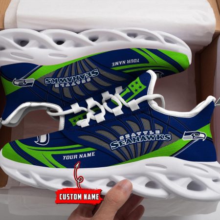 Seattle Seahawks Max Soul Shoes Sneakers For Men And Women