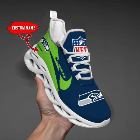 Seattle Seahawks Max Soul Shoes Sneakers For Men And Women