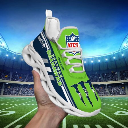 Seattle Seahawks Max Soul Shoes Sneakers For Men And Women