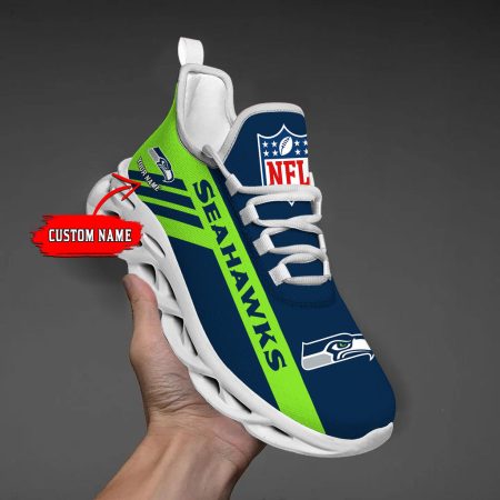 Seattle Seahawks Max Soul Shoes Sneakers For Men And Women