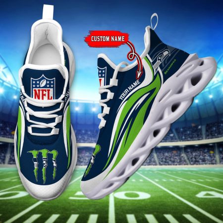 Seattle Seahawks Max Soul Shoes Sneakers For Men And Women