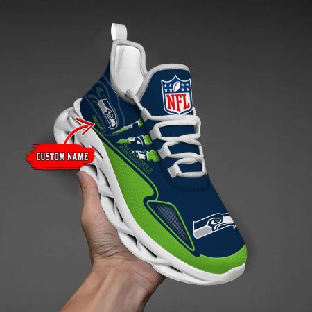 Seattle Seahawks Max Soul Shoes Sneakers For Men And Women