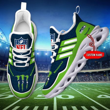Seattle Seahawks Max Soul Shoes Sneakers For Men And Women