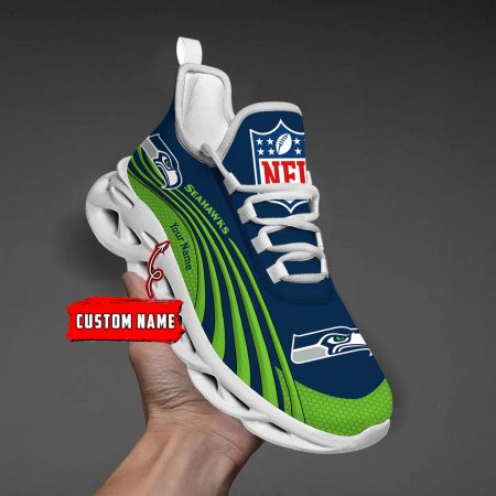 Seattle Seahawks Max Soul Shoes Sneakers For Men And Women