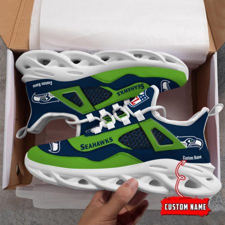 Seattle Seahawks Max Soul Shoes Sneakers For Men And Women