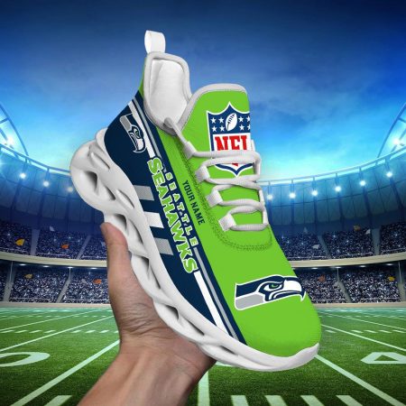 Seattle Seahawks Max Soul Shoes Sneakers For Men And Women