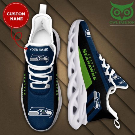 Seattle Seahawks Max Soul Shoes Sneakers For Men And Women