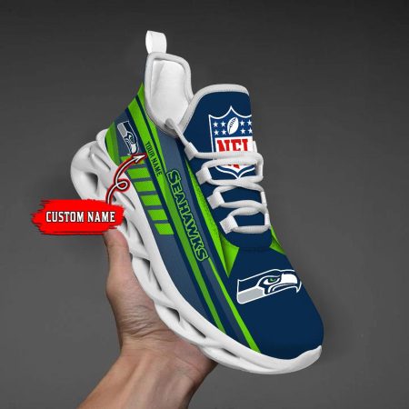 Seattle Seahawks Max Soul Shoes Sneakers For Men And Women