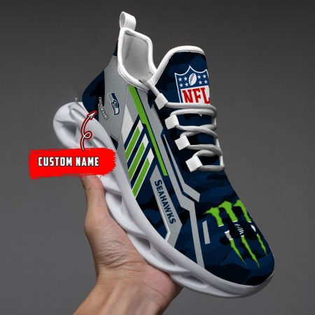 Seattle Seahawks Max Soul Shoes Sneakers For Men And Women