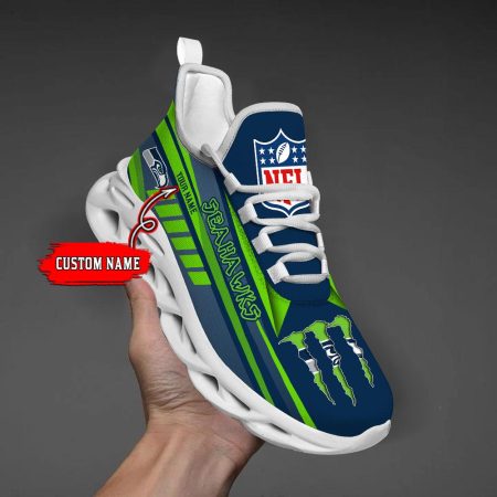 Seattle Seahawks Max Soul Shoes Sneakers For Men And Women
