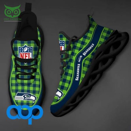 Seattle Seahawks Max Soul Shoes Sneakers For Men And Women