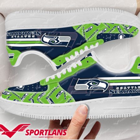 Seattle Seahawks NFL Air Low-Top Sneakers Shoes For Men And Women