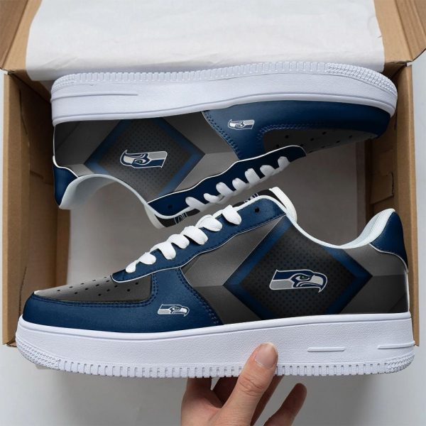 Seattle Seahawks NFL Air Low-Top Sneakers Shoes For Men And Women