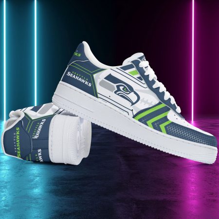 Seattle Seahawks NFL Air Low-Top Sneakers Shoes For Men And Women