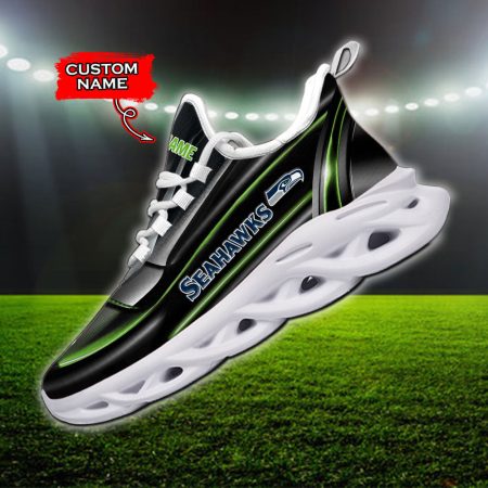 Seattle Seahawks NFL Max Soul Shoes Sneakers For Men And Women