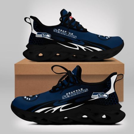 Seattle Seahawks NFL Max Soul Shoes Sneakers For Men And Women