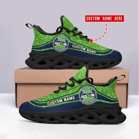 Seattle Seahawks NFL Max Soul Shoes Sneakers For Men And Women