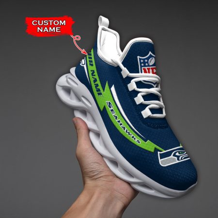Seattle Seahawks NFL Max Soul Shoes Sneakers For Men And Women