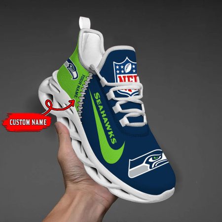 Seattle Seahawks NFL Max Soul Shoes Sneakers For Men And Women
