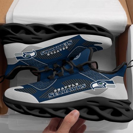 Seattle Seahawks NFL Max Soul Shoes Sneakers For Men And Women