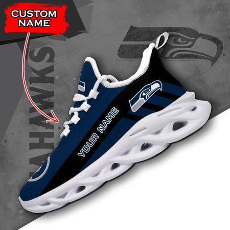 Seattle Seahawks NFL Max Soul Shoes Sneakers For Men And Women