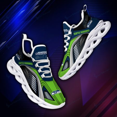 Seattle Seahawks NFL Max Soul Shoes Sneakers For Men And Women