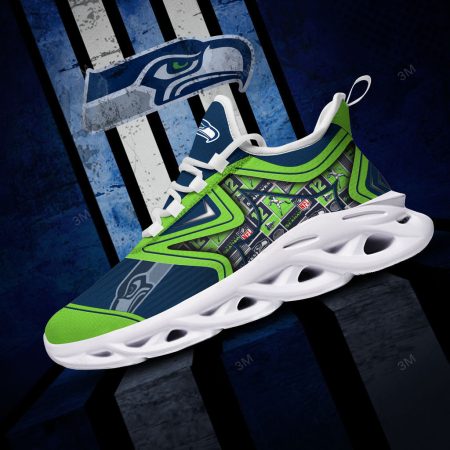 Seattle Seahawks NFL Max Soul Shoes Sneakers For Men And Women