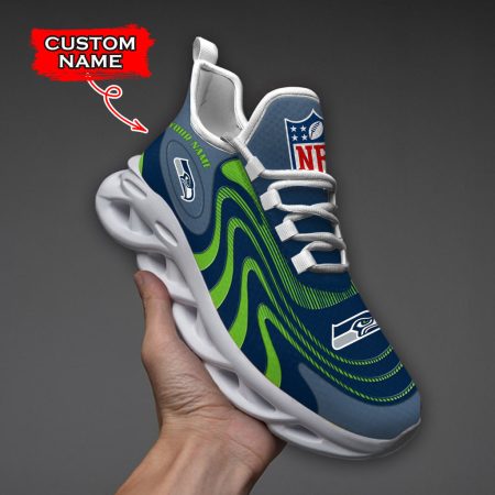 Seattle Seahawks NFL Max Soul Shoes Sneakers For Men And Women