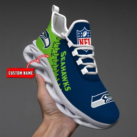 Seattle Seahawks NFL Max Soul Shoes Sneakers For Men And Women