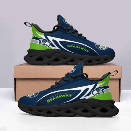 Seattle Seahawks NFL Max Soul Shoes Sneakers For Men And Women
