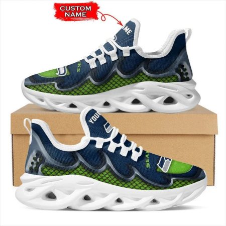 Seattle Seahawks NFL Max Soul Shoes Sneakers For Men And Women