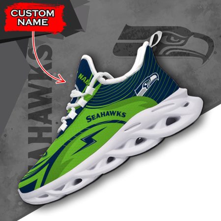 Seattle Seahawks NFL Max Soul Shoes Sneakers For Men And Women