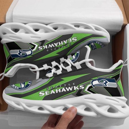 Seattle Seahawks NFL Max Soul Shoes Sneakers For Men And Women