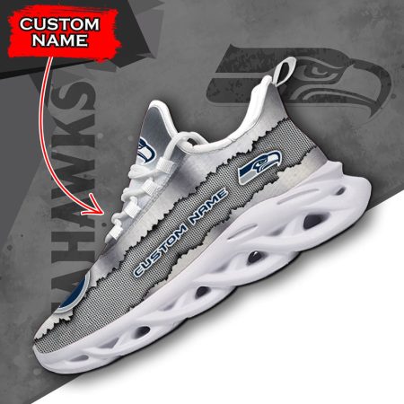 Seattle Seahawks NFL Max Soul Shoes Sneakers For Men And Women