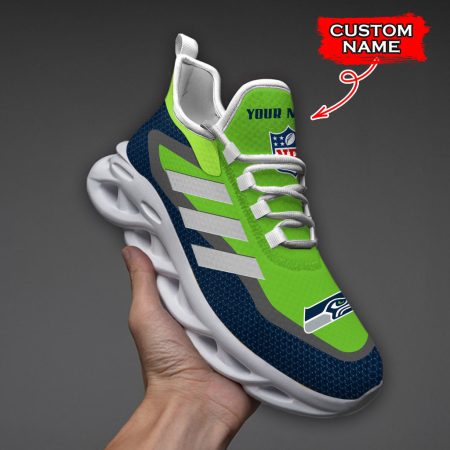 Seattle Seahawks NFL Max Soul Shoes Sneakers For Men And Women