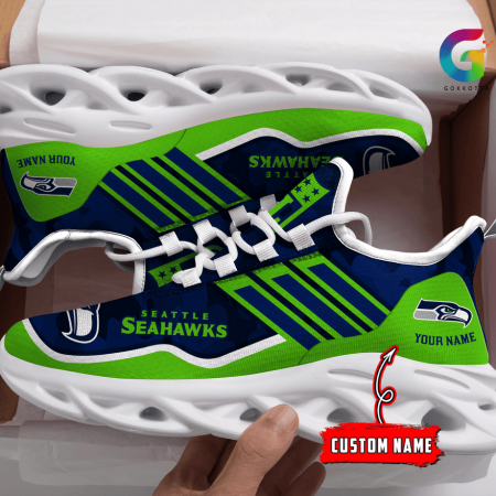 Seattle Seahawks NFL Max Soul Shoes Sneakers For Men And Women