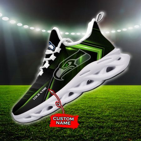 Seattle Seahawks NFL Max Soul Shoes Sneakers For Men And Women