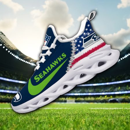 Seattle Seahawks NFL Max Soul Shoes Sneakers For Men And Women