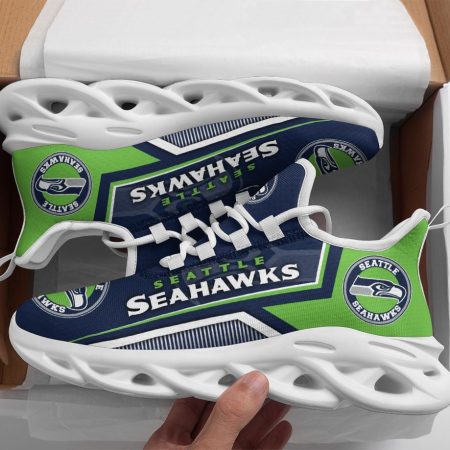 Seattle Seahawks NFL Max Soul Shoes Sneakers For Men And Women