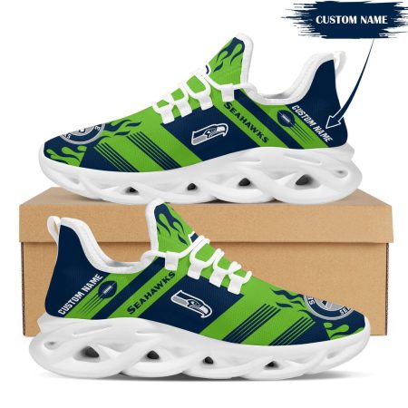 Seattle Seahawks NFL Max Soul Shoes Sneakers For Men And Women