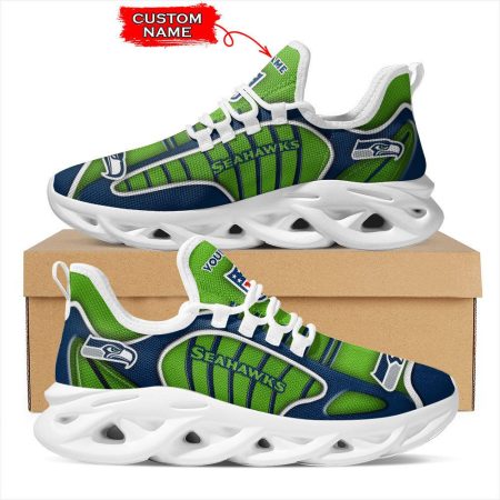 Seattle Seahawks NFL Max Soul Shoes Sneakers For Men And Women