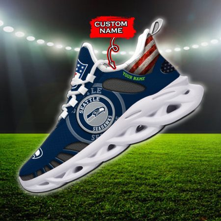 Seattle Seahawks NFL Max Soul Shoes Sneakers For Men And Women