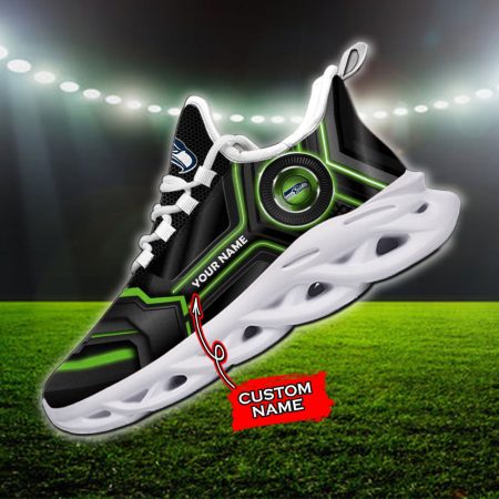 Seattle Seahawks NFL Max Soul Shoes Sneakers For Men And Women