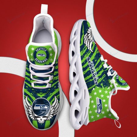 Seattle Seahawks NFL Max Soul Shoes Sneakers For Men And Women