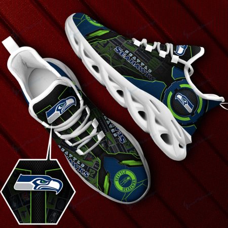 Seattle Seahawks NFL Max Soul Shoes Sneakers For Men And Women